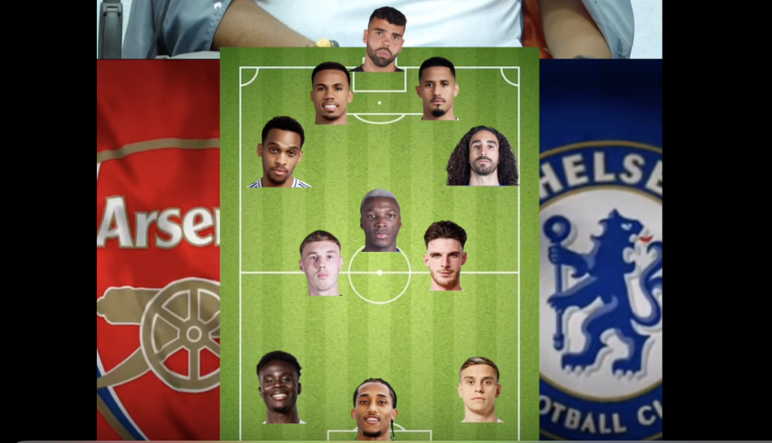 Softfootball Combined XI: Arsenal Dominate Chelsea in 2025/26 Selection - Photo Credit : Softfootball Media
