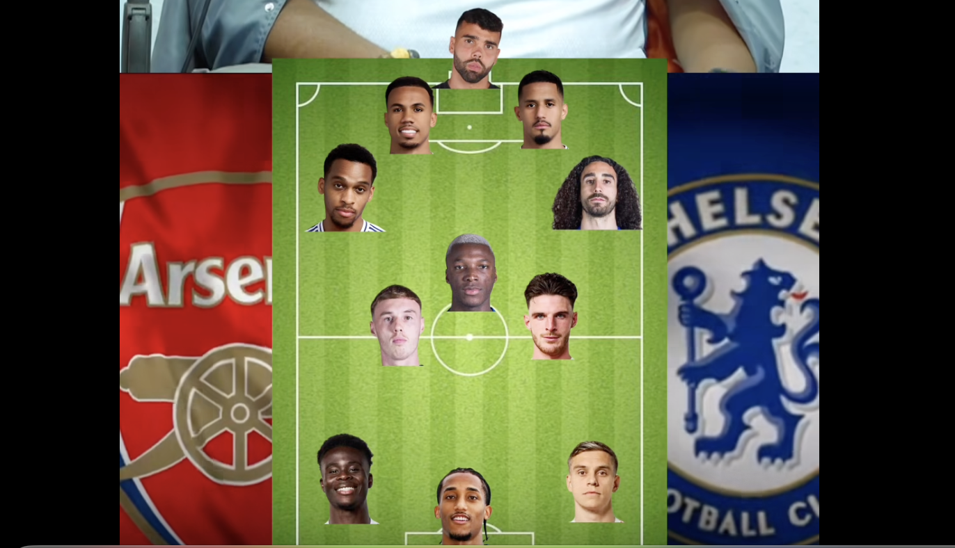 Softfootball Combined XI: Arsenal Dominate Chelsea in 2025/26 Selection - Photo Credit : Softfootball Media