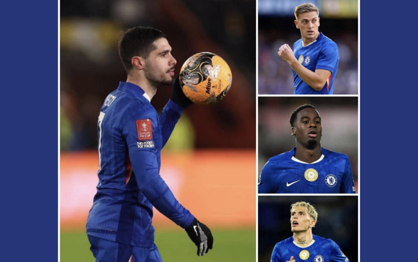 Alejandro Garnacho, Pedro Neto, Jamie Gittens, and Liam Delap - Photo Credit : Coach Celestine, Facebook