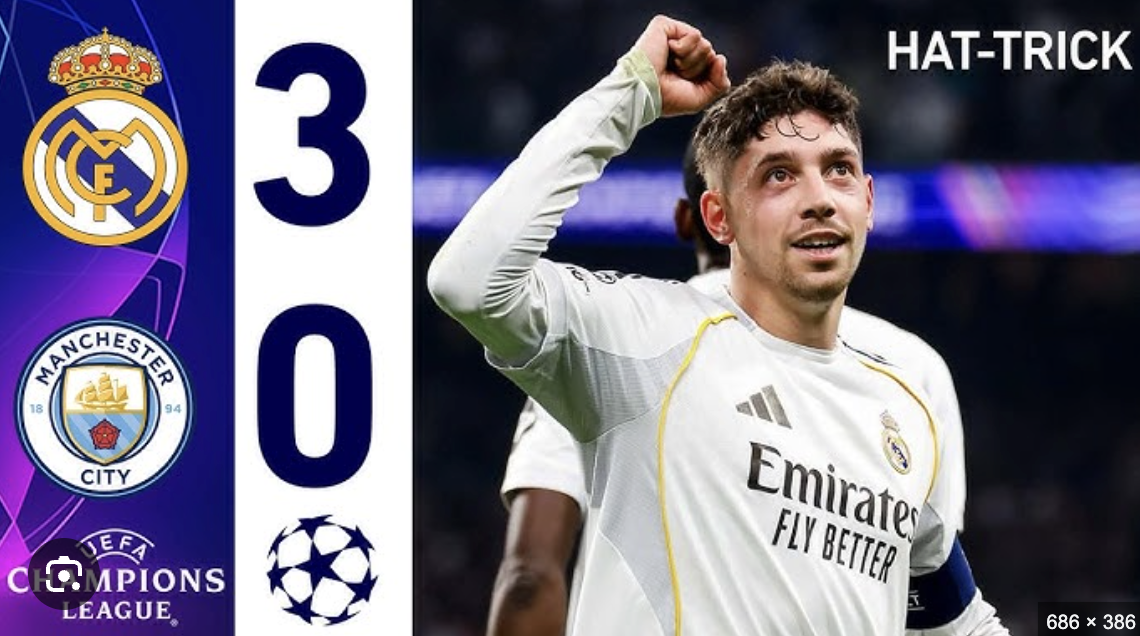 Real Madrid Thrash Manchester City 3–0 - Photo Credit : Softfootball Media