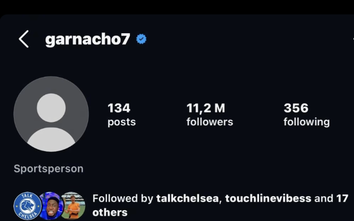 Alejandro Garnacho deletes chelsea related images, Videos from his Instagram Account - Photo Credit : Alejandro Garnacho , Instagram