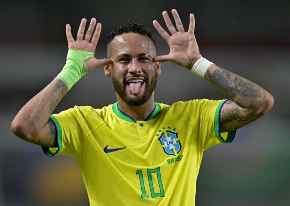 Neymar Jr Brazil (photo credit: Fabrizio via x)