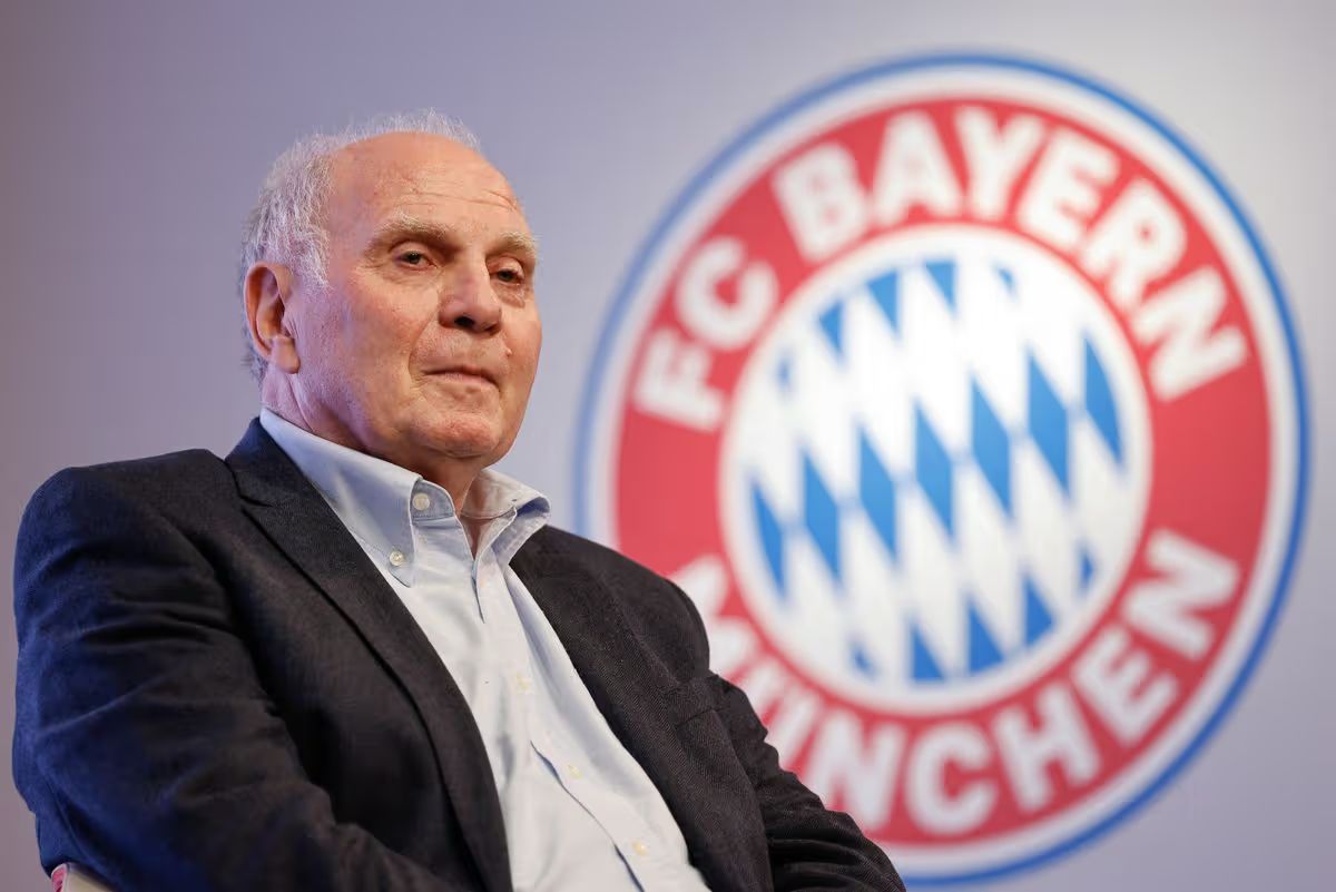 Uli Hoeness has slammed Liverpool and shut down rumors linking Michael Olise (photo credit: AFP)