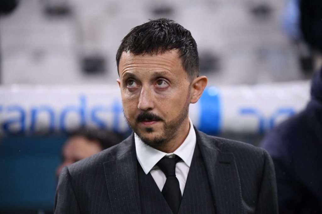 Olympique Marseille and president Pablo Longoria (photo credit: Fabrizio Romano via x)