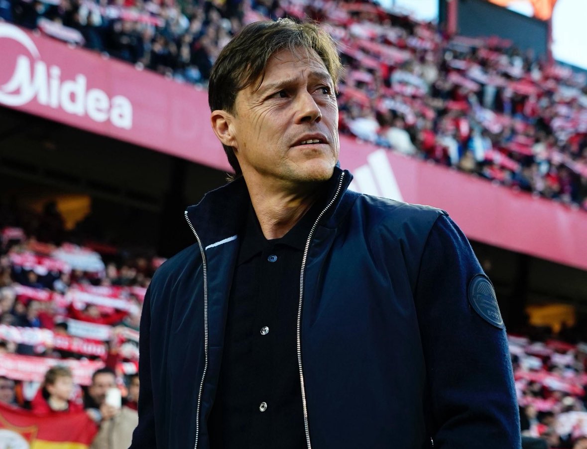 Sevilla are set to sack the head coach Matias Almeyda (photo credit: Fabrizio Romano via x)