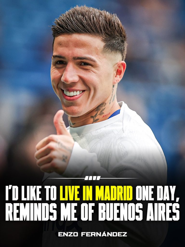 Enzo Fernández Madrid Admission Sparks Chelsea Exit Talk (photo credit: Fabrizio Romano media)