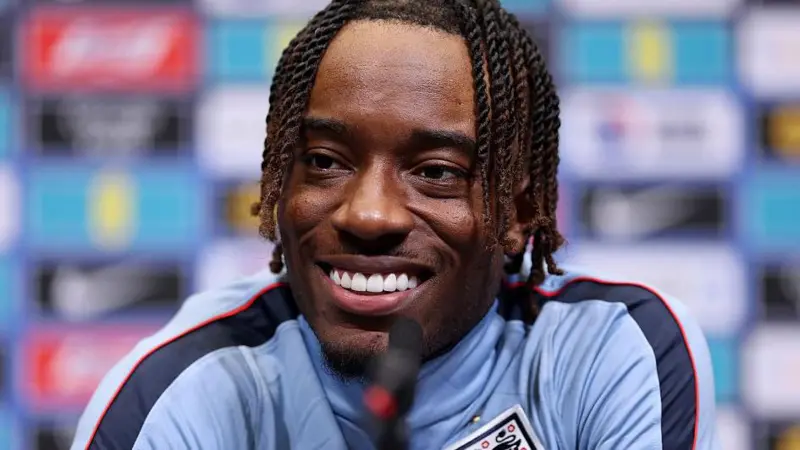 Noni madueke in an interview. (photo credit: Goal media)