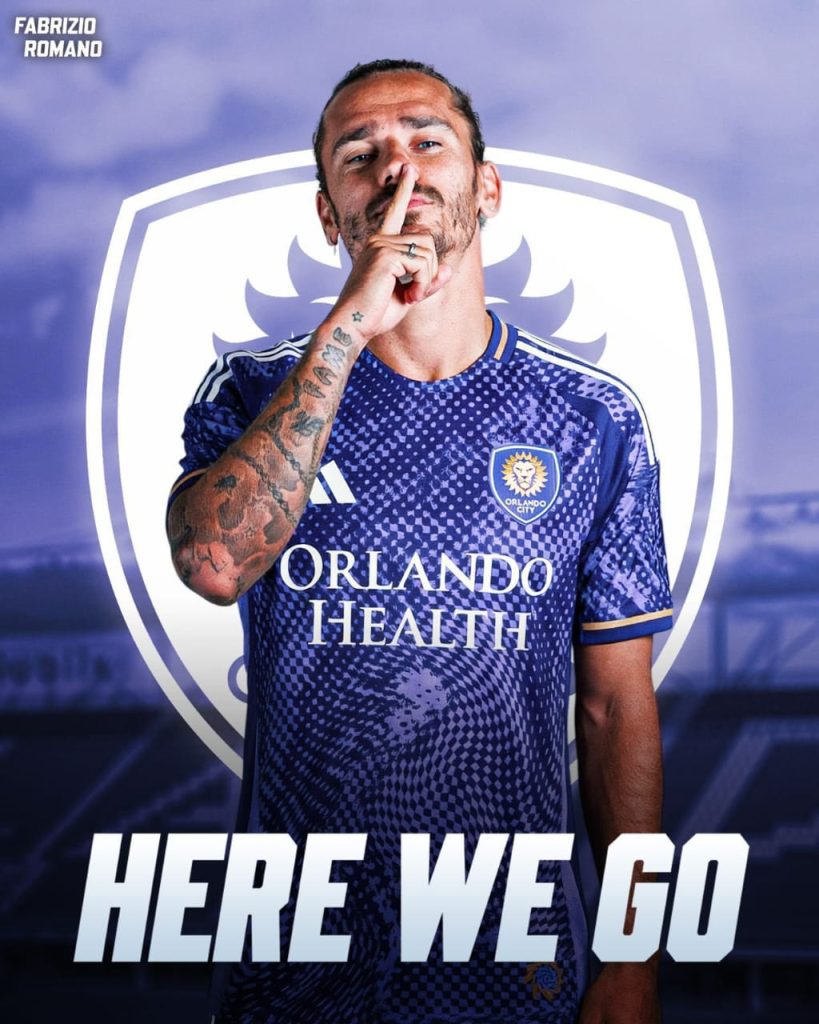 Antoine Griezmann to Orlando City, here we go! (Photo credit: Fabrizio Romano via his x handle)