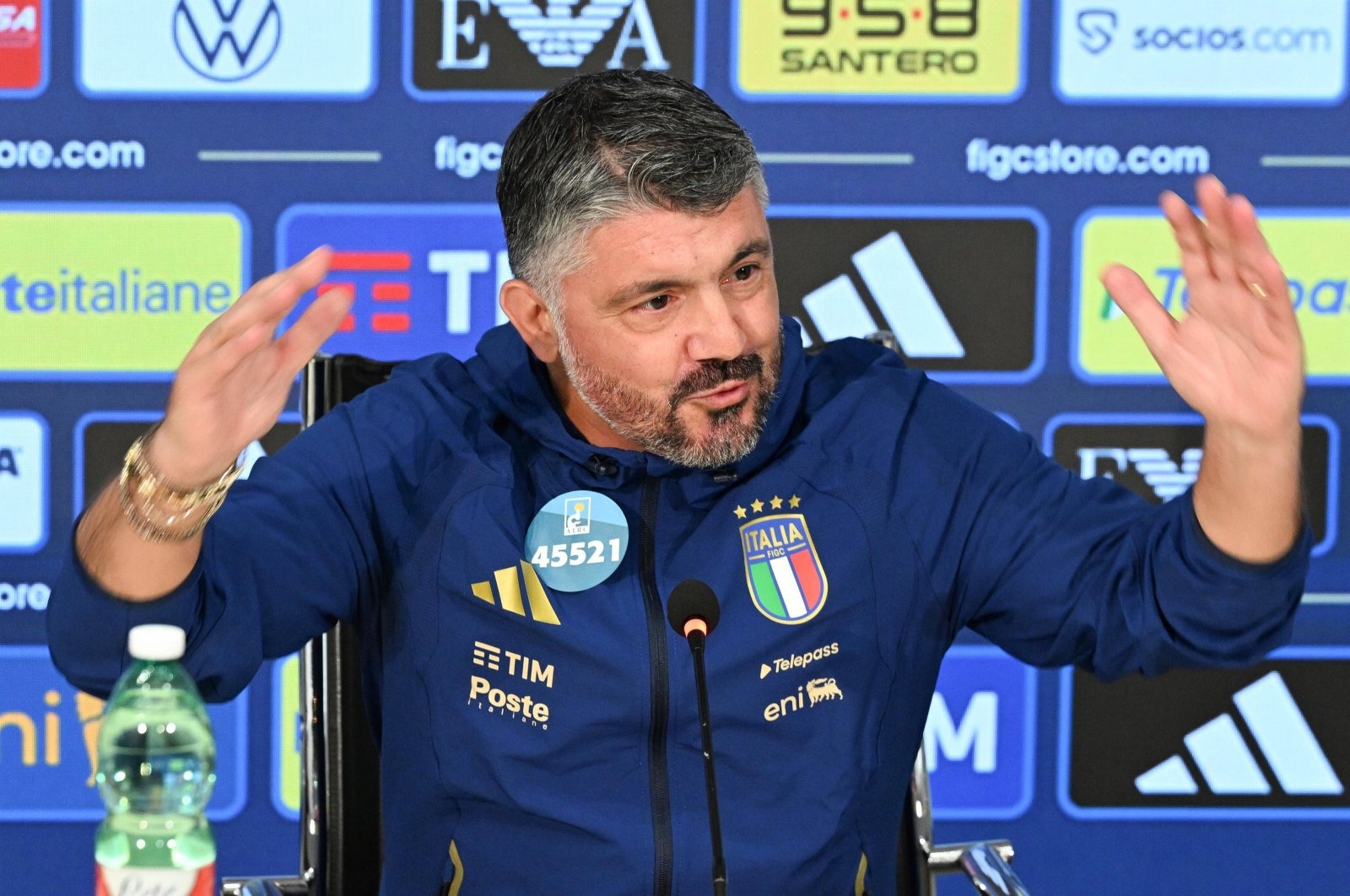 Gennaro Gattuso. (Photo credit: Dailysabah media)