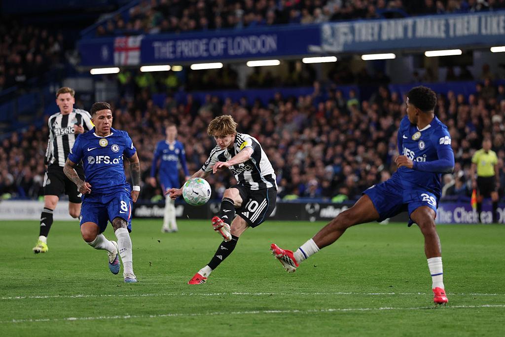 Newcastle united 1-0 chelsea. (photo credit: premier league media)
