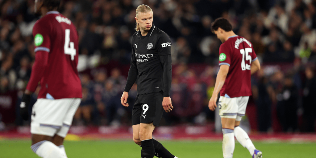 westham united 1-1 Man city. (photo credit; Theanalyst media)