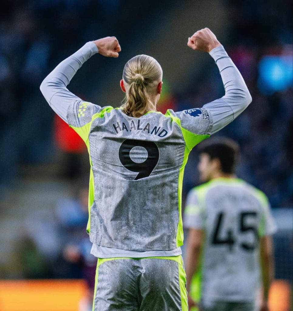 Erling Haaland (photo credit: Manchester City media)