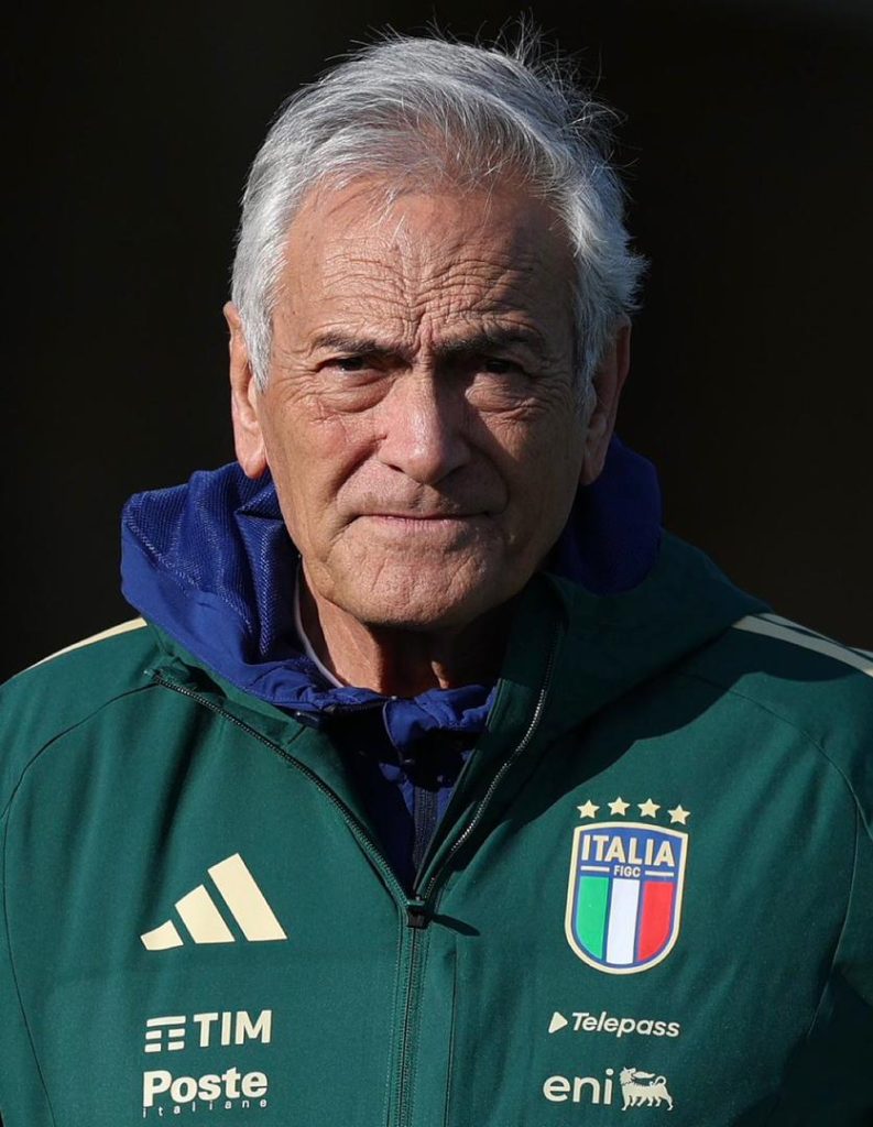 Italian Federation president Gabriele Gravina has just resigned (Photo credit: Fabrizio Romano via x)