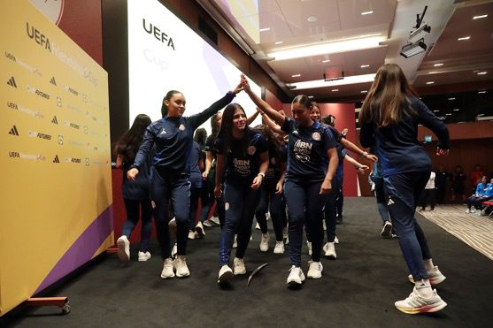 Players at the UEFA Friendship Cup (photo credit: UEFA media)