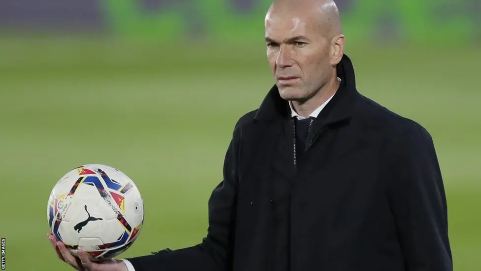 Zinedine zidane(photo credit: bbc media)