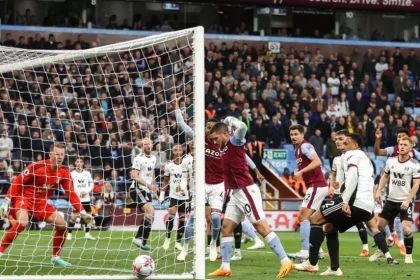 Fulham 1-0 Aston villa.(photo credit: bbc media)