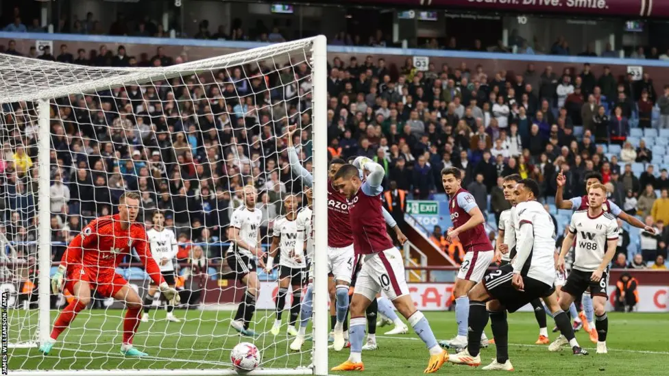 Fulham 1-0 Aston villa.(photo credit: bbc media)