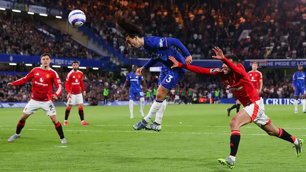 Chelsea 0-1 manchester united. (photo credit: BBC media) 