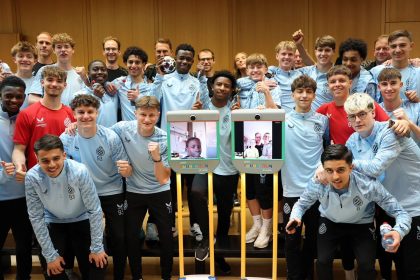 UEFA showcases Youth League initiative, awards LTFutbolas (photo credit: UEFA foundation)