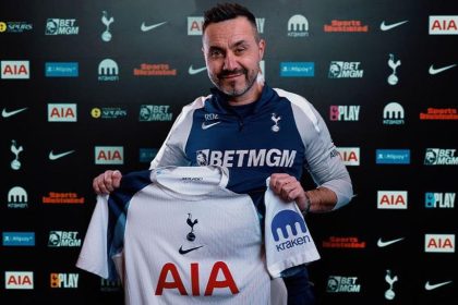 Roberto De Zerbi confirms he’s 100% committed and ready to stay at Tottenham (photo credit: Fabrizio Romano via x)