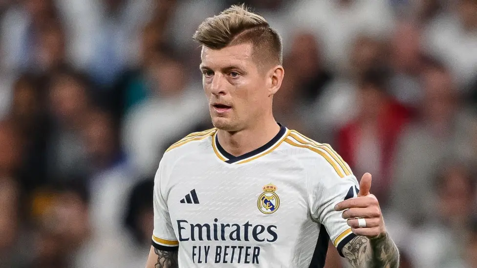 Toni kroos. (photo credit; BBC media)
