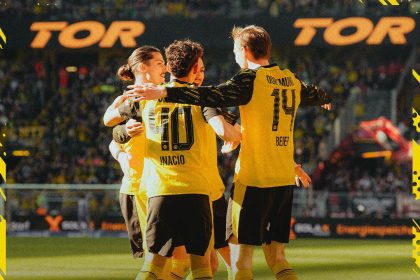 Dortmund win Freiburg (photo credit: Dortmund x)