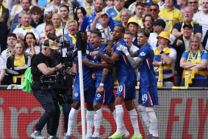 Chelsea beat Leeds to Reach FA Cup Final Showdown (photo credit: Jacobs Ben on x)
