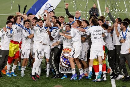 Real Madrid win UEFA Youth League (photo credit: real Madrid media)