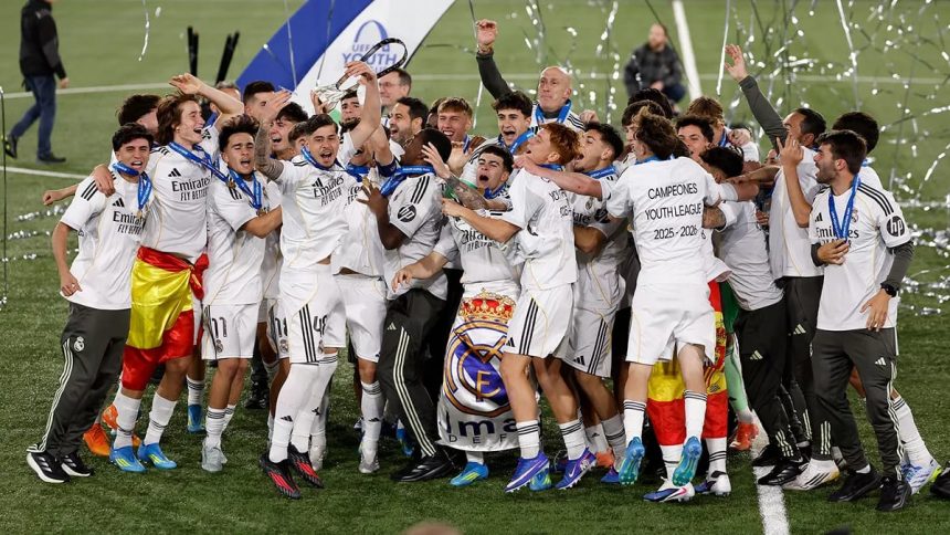 Real Madrid win UEFA Youth League (photo credit: real Madrid media)