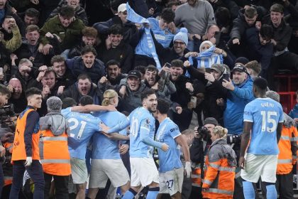 Man city 4-0 liverpool. (photo credit: irishexaminer media)