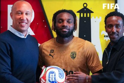FIFA Players’ Voice Panel (PVP) meets with Allan Saint-Maximin (photo credit: FIFA media)