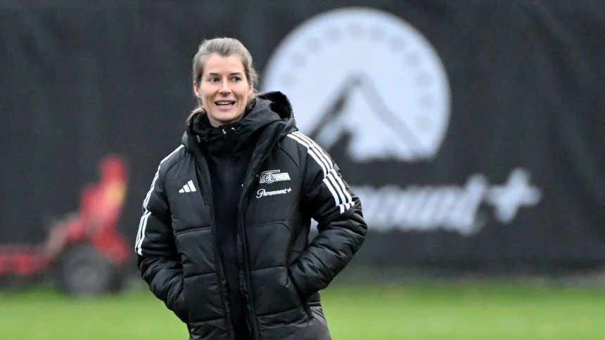 Union Berlin appoints Marie-Louise Eta as interim men’s head coach until June- Photo credit: Yahoo sport