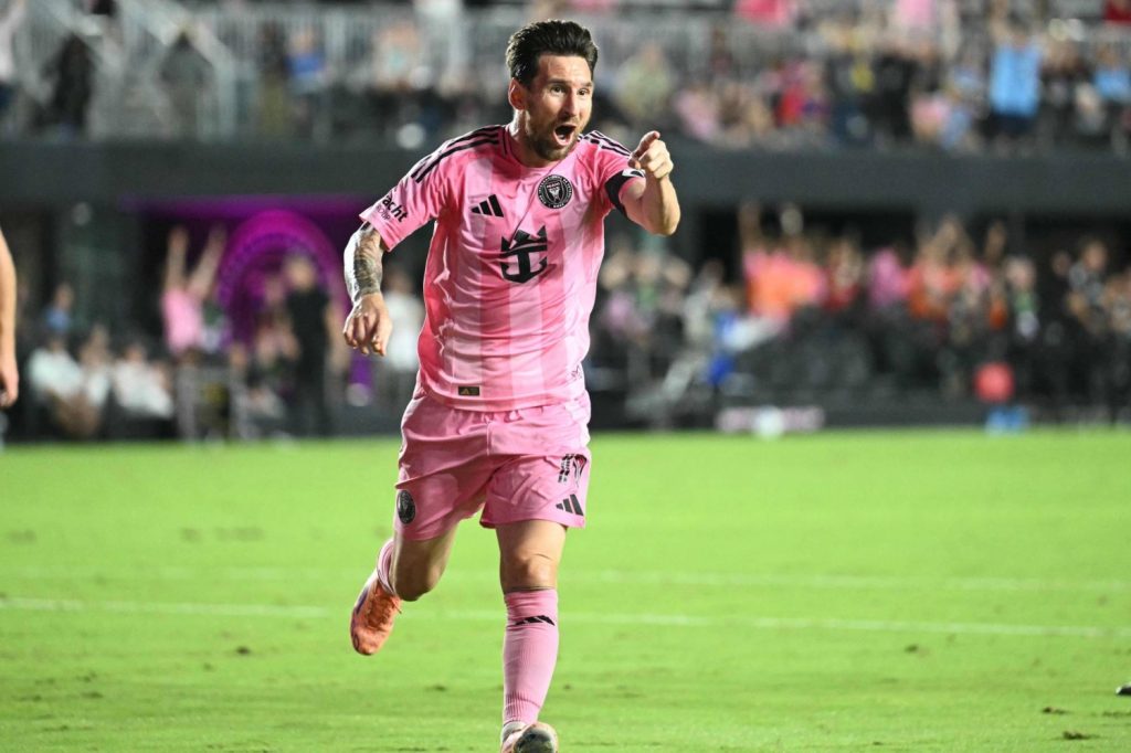 Inter Miami's Lionel Messi (photo credit: japantimes media)