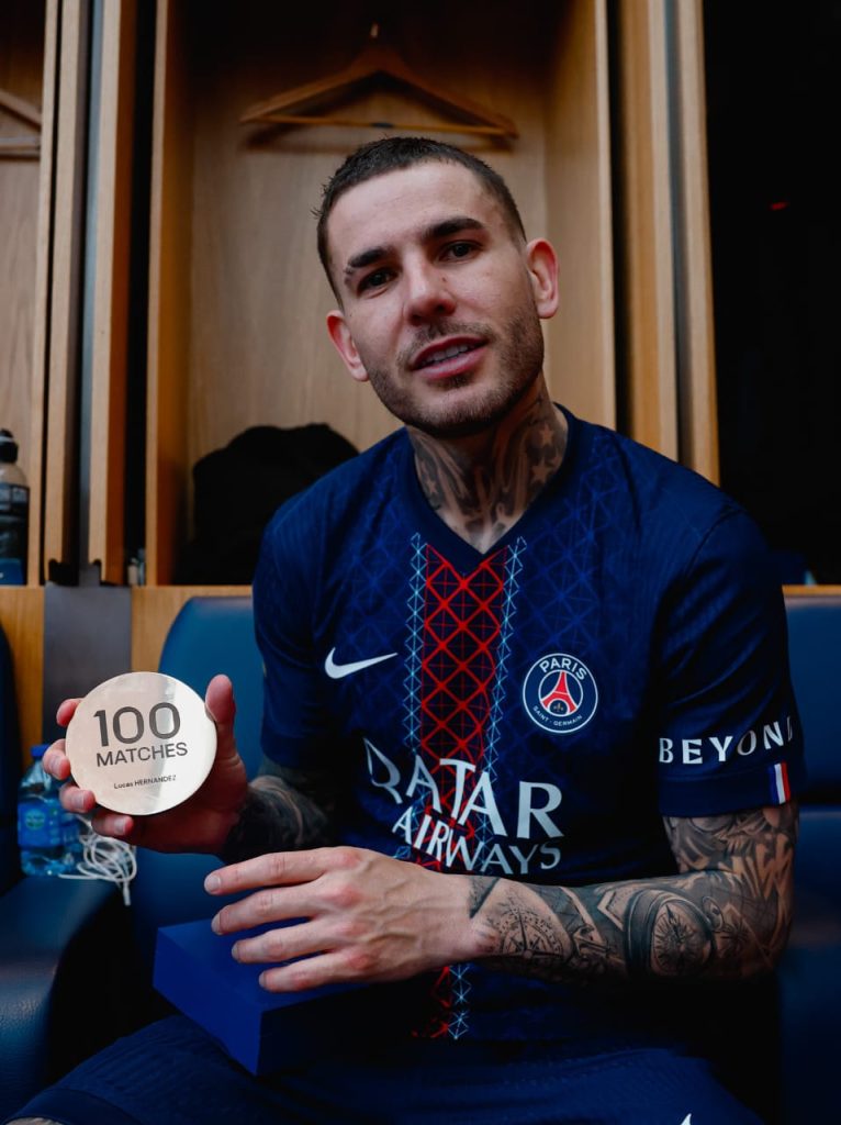 Lucas Hernandez (photo credit: PSG media)