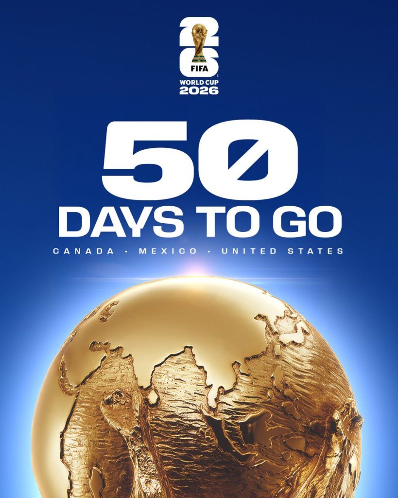 World Cup Countdown Hits 50 Days as Ticket Rush Begins (Photo credit: FIFA media)