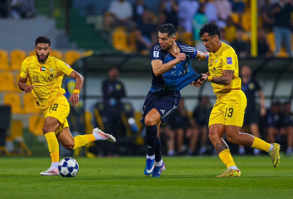 Al nassr vs Al-Wasl (photo credit: Al nassr media)