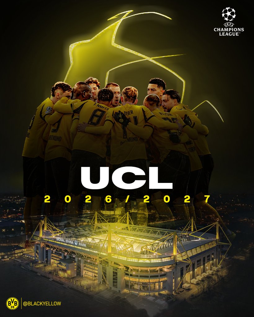 Dortmund make it to the UCL next season (photo credit: Dortmund)