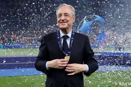 Florentino Pérez will be personally deciding on Real Madrid manager (Photo credit: Fabrizio Romano via x)