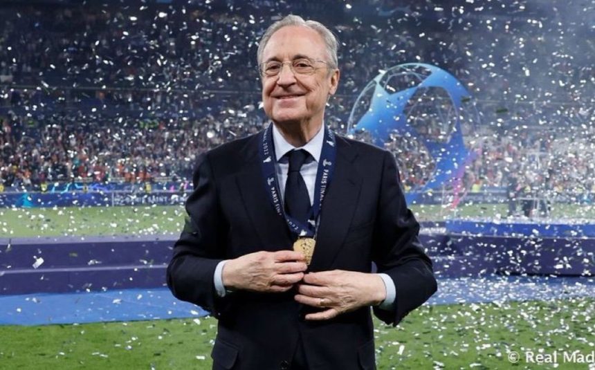 Florentino Pérez will be personally deciding on Real Madrid manager (Photo credit: Fabrizio Romano via x)