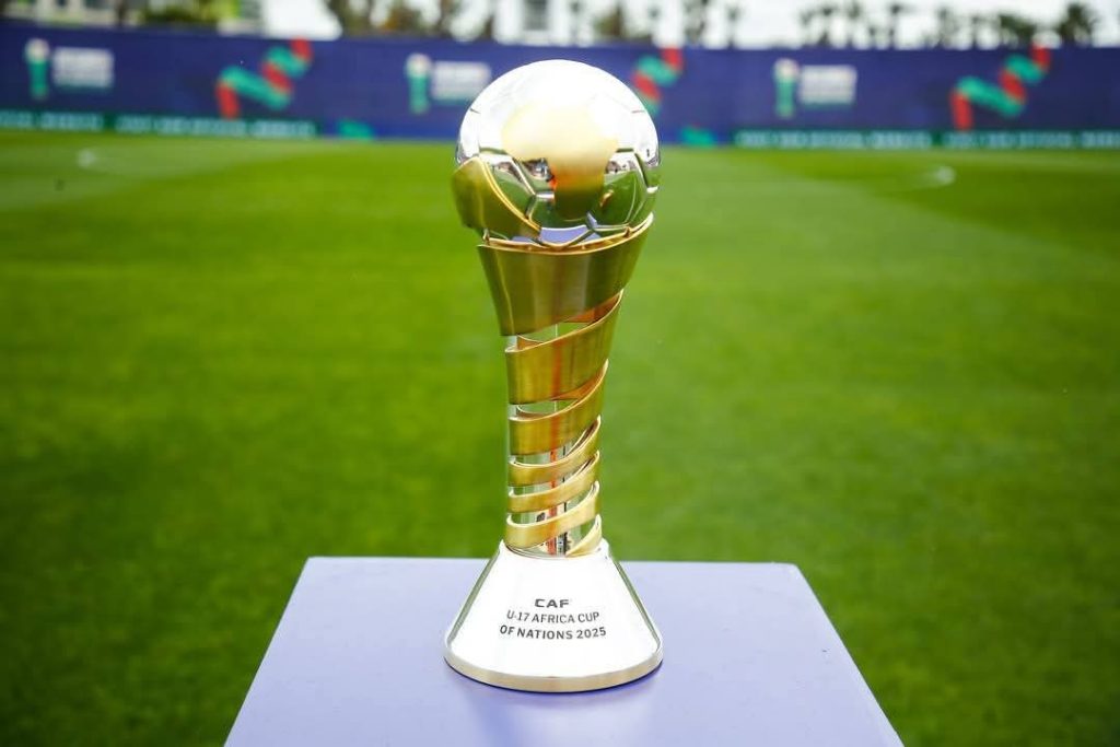 AFCON under 17 trophy (Photo credit: Facebook media)