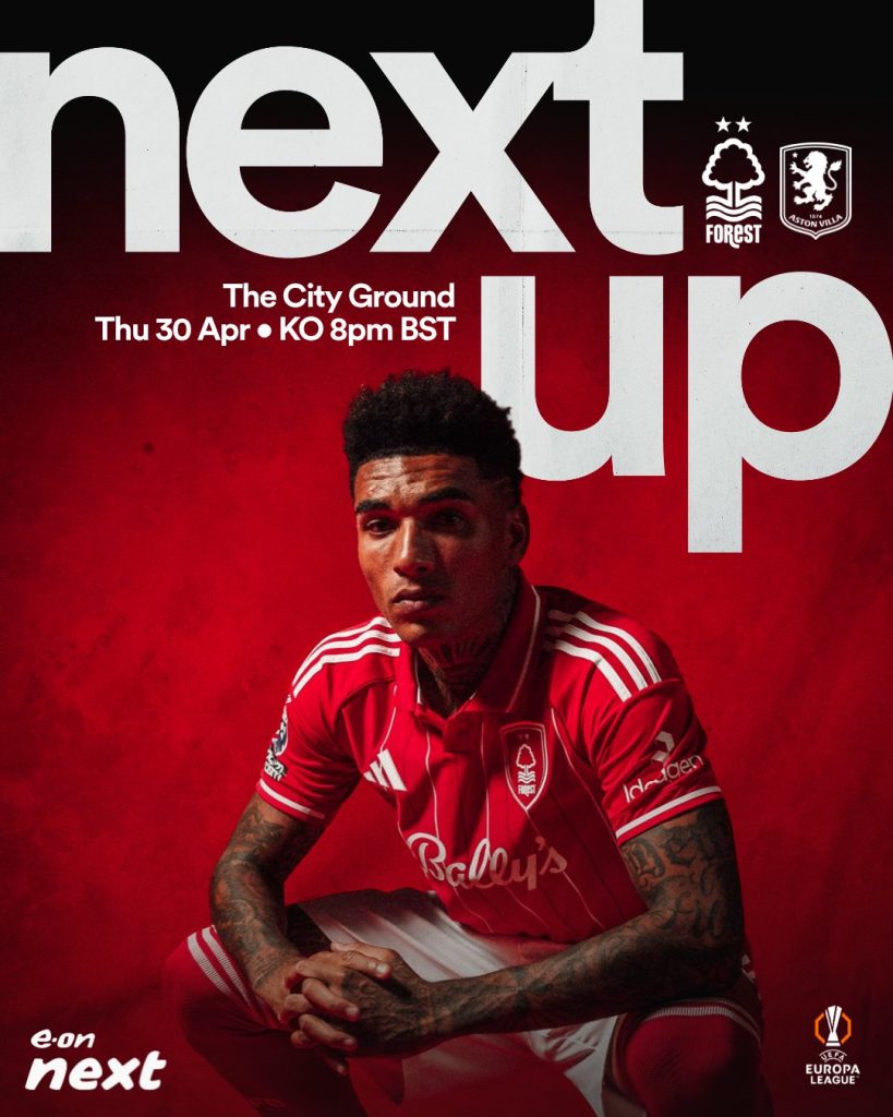 Nottingham forest vs Aston Villa (photo credit: Nottingham Forest media)