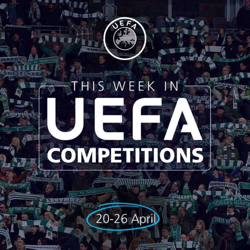 UEFA has outlined a packed week of European football (Photo credit: UEFA via x)