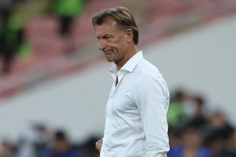 Hervé Renard - Photo credit: aljazeera via X