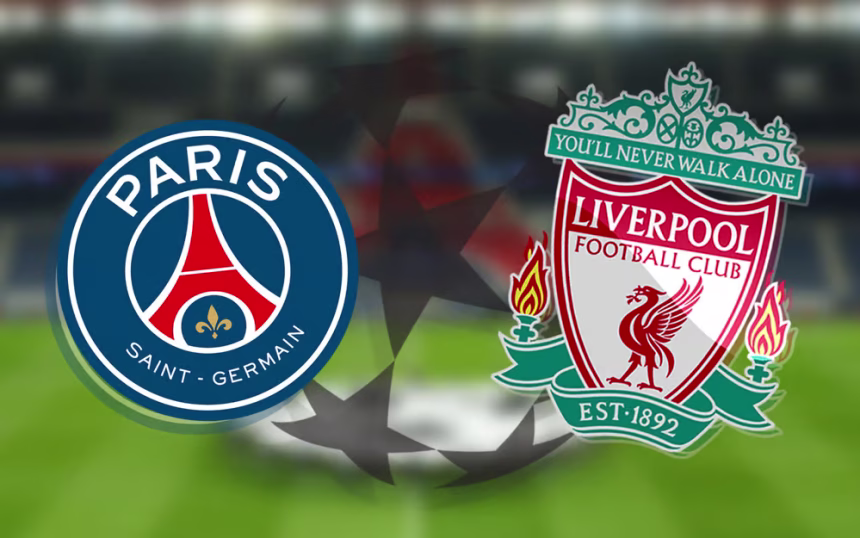 PSG vs liverpool. (phtoto credit: standardUk media)