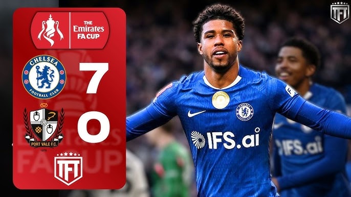 Chelsea Thrash Port Vale 7–0 - Photo Credit : Softfootball Media