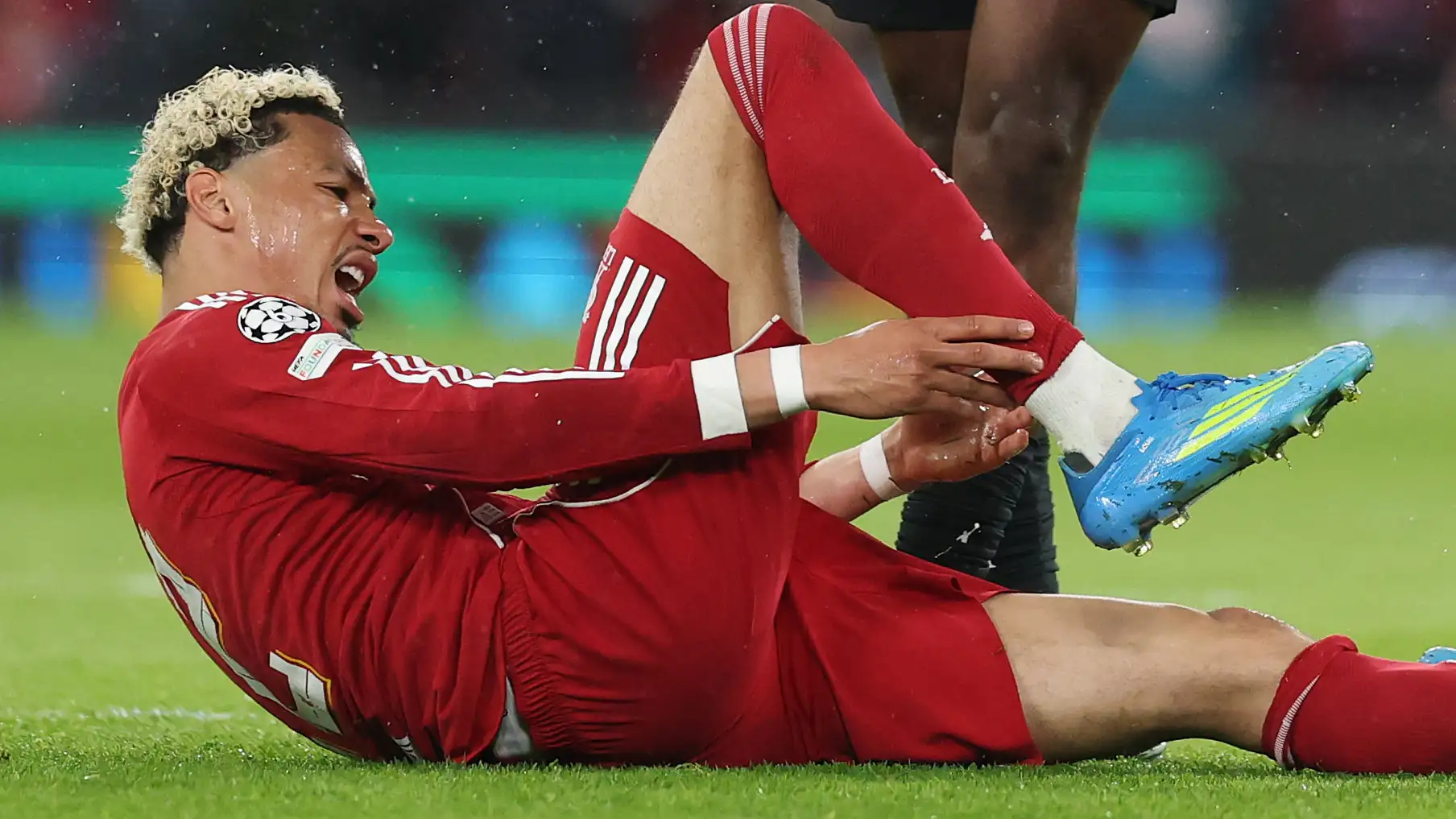 Hugo Ekitike suffers ruptured Achilles tendon- Photo credit: Goal