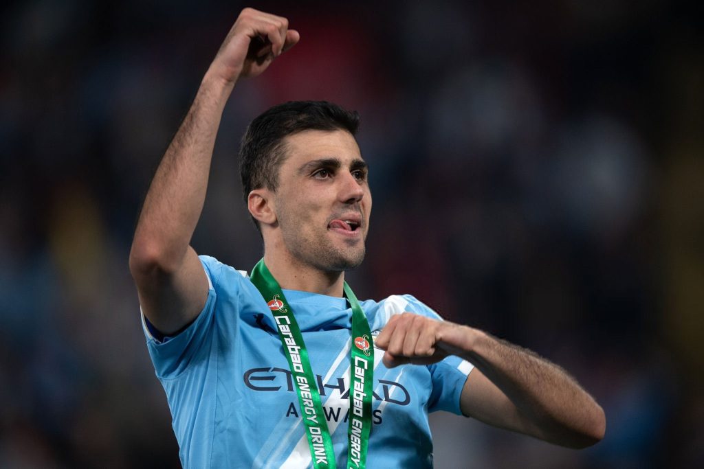 Rodri- Photo credit: Fabrizio Romano via X