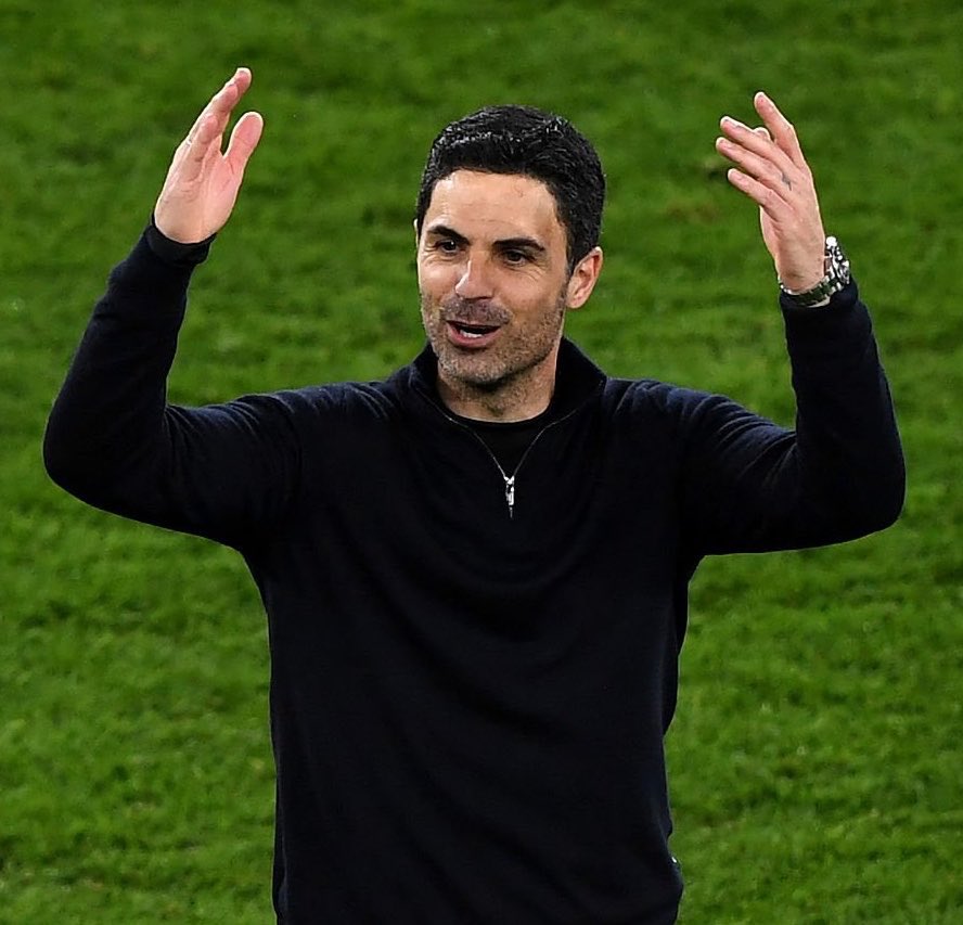 Mikel Arteta- Photo credit: Fabrizio Romano via X