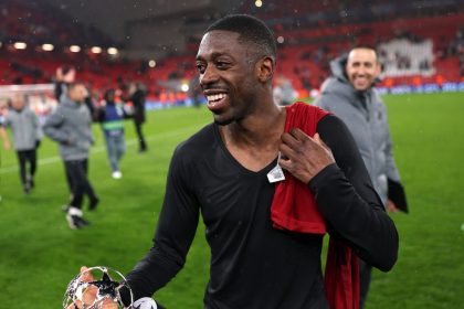 Ousmane Dembélé earns Man of the Match as PSG beat Liverpool 2-0 at Anfield- Photo credit: Fabrizio Romano via X