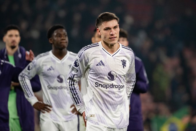 Manuel Ugarte. (photo credit: fabrizio romano via x)